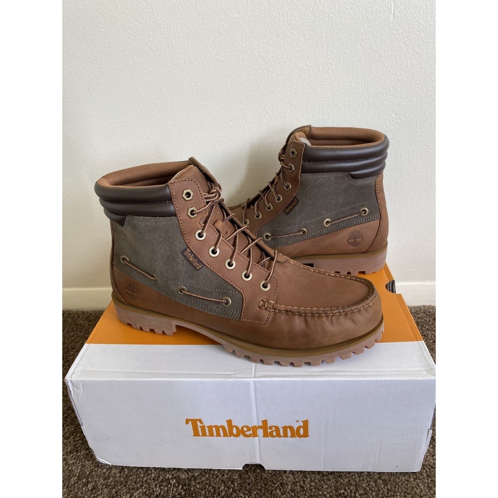 Timberland Oakwell Mid Lace TB0A6FJ6EM5 Mens 11 M‎ Brown Nubuck Waterproof Boots